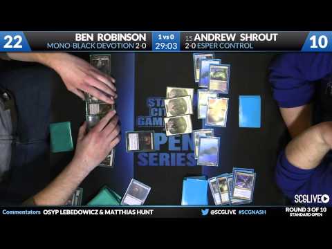SCGNASH - Standard - Round 3 - Ben Robinson vs Andrew Shrout