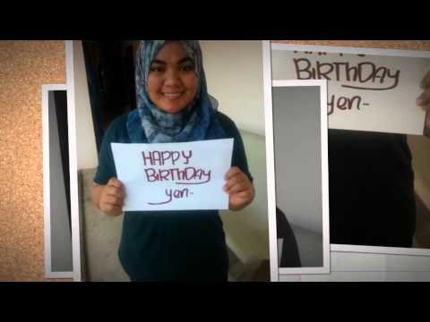 Happy 25th Birthday Nazrin Zahrin!