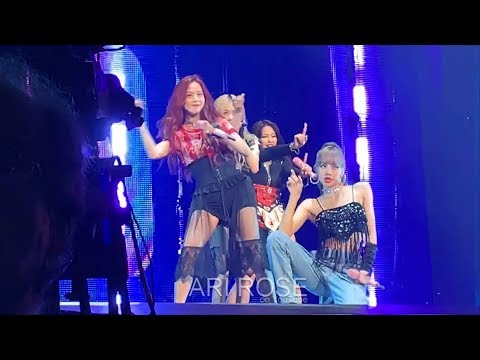 190501 DON'T KNOW WHAT TO DO - BLACKPINK [FRONT ROW] (In Your Area Newark) Fancam