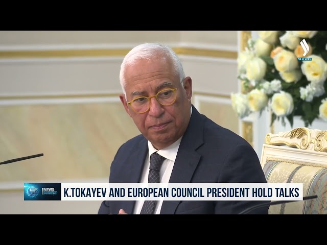 K.Tokayev ile Avrupa Konseyi Başkanı görüşmeler gerçekleştirdi