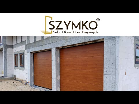SZYMKO - jak prawidłowo przygotować otwór do montażu bramy garażowej