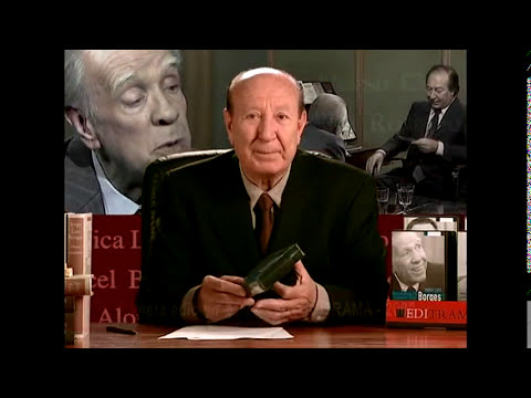 PRESENTACIÓN de JOAQUÍN SOLER SERRANO en 2001 del A FONDO con JORGE LUIS BORGES 2 (1980)