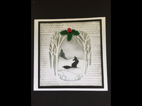 Lavinia Christmas Card Tutorial