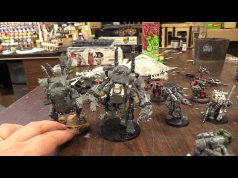 Awesome Kustom Ork Deffwatch Models Work in Progress