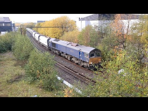 66301 @ Ashton Moss South Junction on 19/11/22.