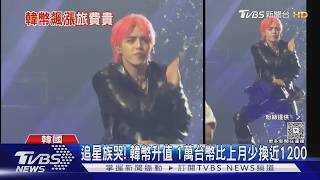 影音/飛韓國先緩緩!1萬台幣「少換近1200元」匯率探底