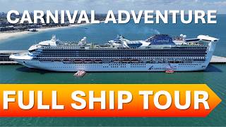 Carnival Adventure Ship Tour | What This Controversial Cruise Ship Is REALLY Like