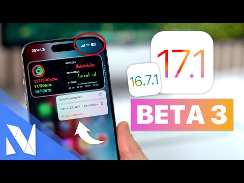 iOS 17.1 Beta 3 & iOS 16.7.1 - Was ist neu? (Widgets, Wallet & Strahlenwerte) | Nils-Hendrik Welk