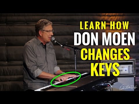 How Don Moen Changes Keys | Worship Keyboard Workshop