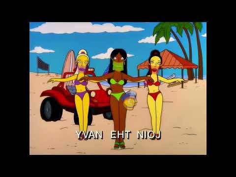 The Simpsons - Party Posse