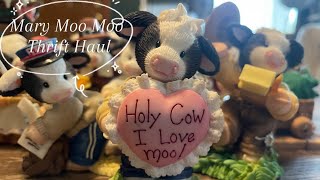 Thrift Haul | Enesco Mary Moo Moo Figurines |