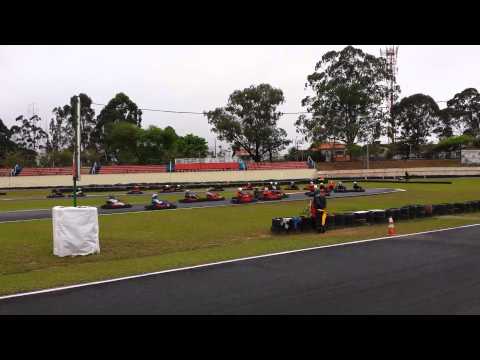 Largada do Desafio Ayrton Sennna -Fórmula SKR