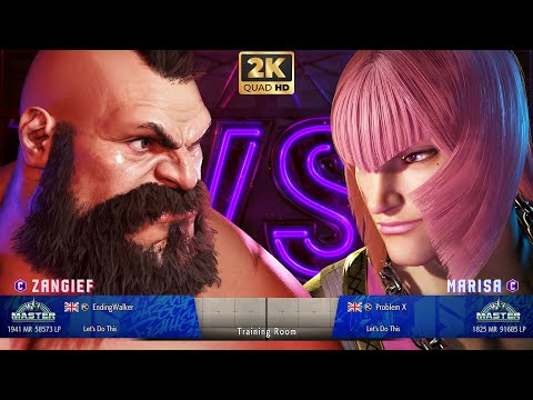 Street Fighter 6 🔥 EndingWalker (ZANGIEF) VS Problem X (MARISA) 🔥 Ranked Match 🔥 SF6 [2K ACTION]