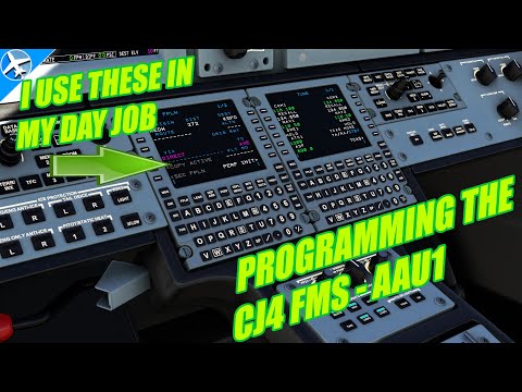 Citation CJ4 FMS Setup Tutorial | Flight Planning in MSFS (Start to Takeoff) Part 1