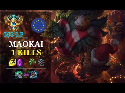 Maokai Bot vs Xerath - 1 kills - School Phobia EUW Challenger (503 LP) Patch 11.2