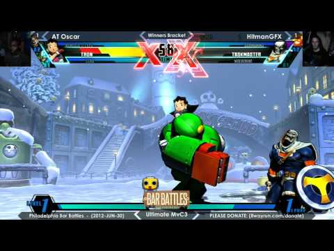Bar Battles #2 - UMvC3 Winners - AT Oscar VS HitmanGFX
