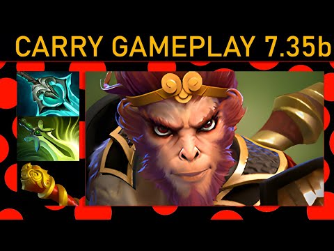 🌟Monkey King 25+ Kills! Carry Gameplay 7.35b - Dota 2 Top MMR