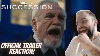 Succession Season 4 | Official Trailer Reaction | HBO Max