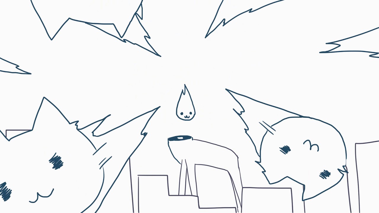 練習ねこアニメ