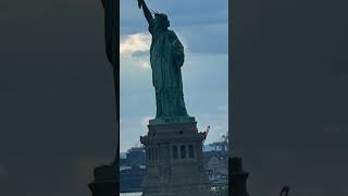 Beautiful NY sights when cruising out of Manhattan