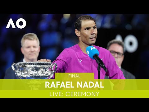 LIVE: Men's Singles Ceremony | Rafael Nadal v Daniil Medvedev (F) | Australian Open 2022