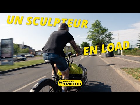 UN SCULPTEUR VOUS PRÉSENTE SON VÉLO CARGO
