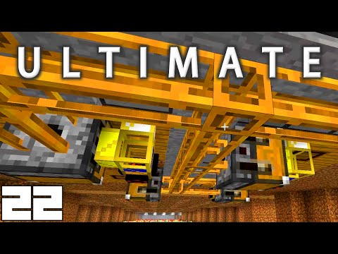 Minecraft Mods FTB Ultimate - OIL PRODUCTION !!! [E22] (HermitCraft Modded Server)