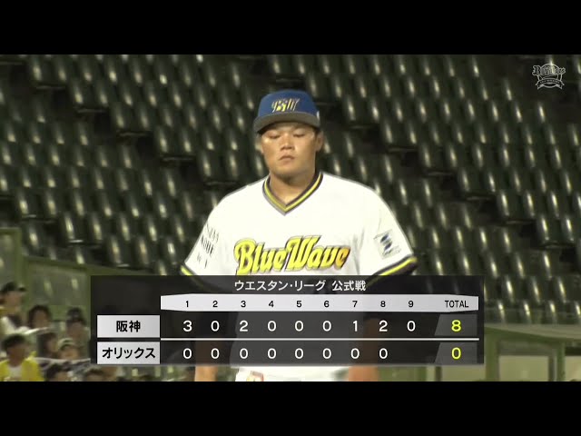 [Farm Game] Impressive pitching performance Ryoga Tomiyama of The Buffaloes, who closer an inning using just seven pitches! August 9, 2025 Orix The Buffaloes vs. Hanshin Tigers