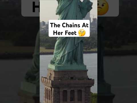 Why the Statue of Liberty Has Chains #history #facts #newyork