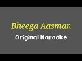 Bheega Aasman Original Karaoke | Dhol | Shaan