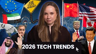 Tech Trends 2026: Global Job Market, US/China/Gulf/Europe Divide, AI Theme of the Year