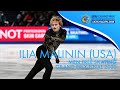 Ilia MALININ USA Men Free Skating Grand Prix Final 2025 GPFigure