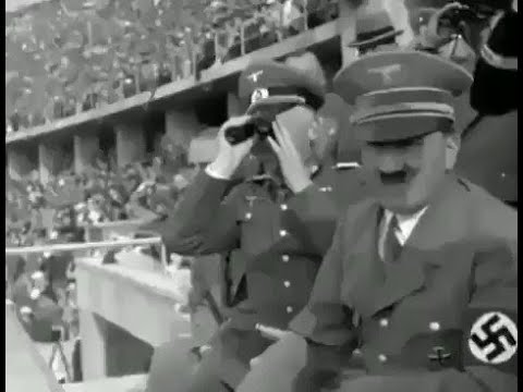 Hitler being high on meth in the 1936 Olympics