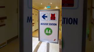 Don’t forget about MUSTER STATION! #carnivalcruises #cruise #musterstation