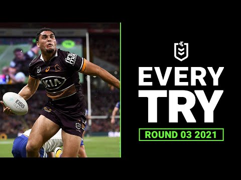 NRL Highlights | Every Try In Round 3 | NRL