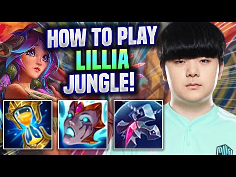 LEARN HOW TO PLAY LILLIA JUNGLE LIKE A PRO! -DK Canyon Plays Lillia Jungle vs Jarvan! |Season 2022