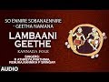 Lambaani Geethe Song | So Ennire Sobana Ennire - Geetha Namana | Kannada Folk Songs