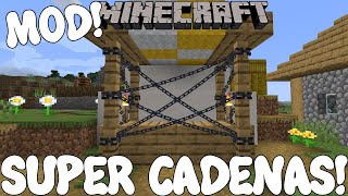 SUPER CADENAS! Minecraft 1.16.4 MOD Connectible Chains!