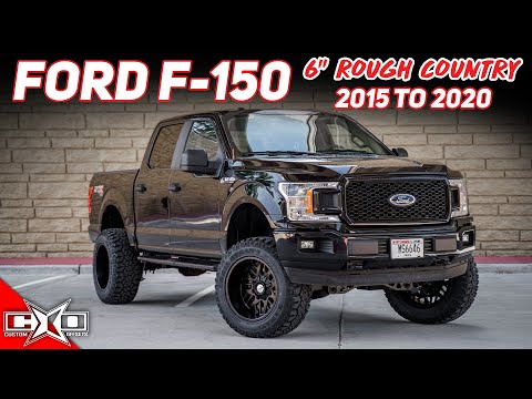 Lifts and Levels: 6" Rough Country For 2015-2020 Ford F-150
