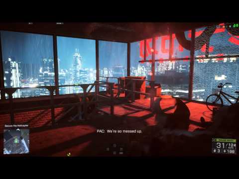Battlefield 4 Campaign [Hard]1080p - Part 5 - Rooftop fight