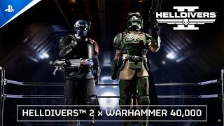 『HELLDIVERS™ 2』 x 「WARHAMMER 40,000」トレーラー