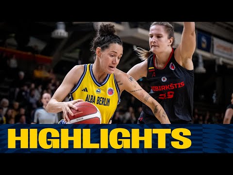ALBA BERLIN – Kibirkštis Vilnius 53:57 | EuroCup Women 2024/25 | 24.10.24 | Gruppe H | 03. Spieltag