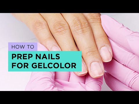OPI Gel Polish Manicure Nail Prep Tutorial