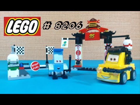 Vidéo LEGO Cars 8206 : Tokyo Pit Stop