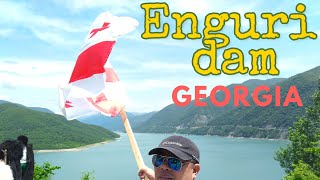 preview picture of video 'GEORGIA ENGURI DAM || NATIONAL HERITAGE OF GEORGIA || BUILT IN 1961 #enguririver #dam #river'