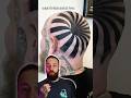 Optical illusion tattoos are INSANE tatts to get 😳🤯 #justinked #tatoos #uniquetattoo #cooltattoos