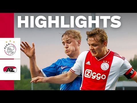 Highlights Jong Ajax - Jong AZ | Keuken Kampioen Divisie