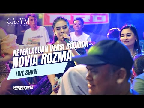 KETERLALUAN VERSI BAJIDOR - NOVIA ROZMA feat EDB PRO ( Live Show ) Purwakarta