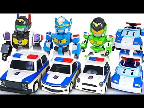 Bad minions escaped from prison! TOYCOP! Protect the village with Robocar Poli! - DuDuPopTOY