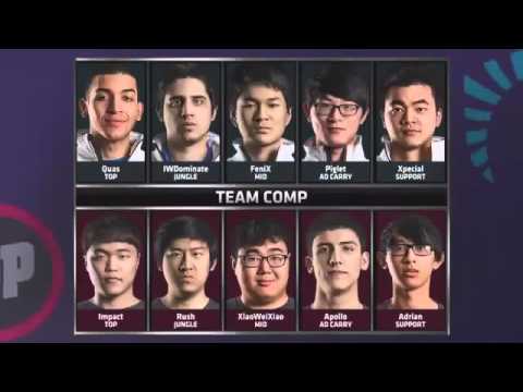 TIP vs TL Game 3 NA LCS Spring 2015 3rd Place 19 04 2015 blizzasc2 dota esport lol highlights